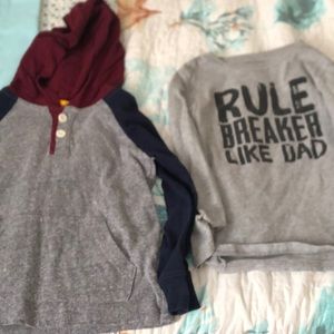 Boys long sleeve tops